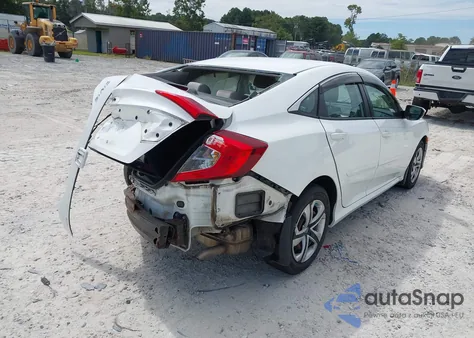 2016 Honda Civic Lx из США, поврежденный, VIN 2HGFC2F55GH515017